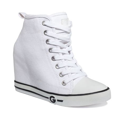 high top wedge trainers women's.